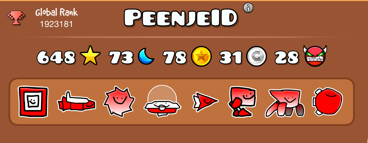 Geometry Dash Profile
